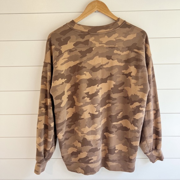 Lululemon Perfectly Oversized Crew Heritage 365 Camo Beige Multi-4 - Picture 10 of 16